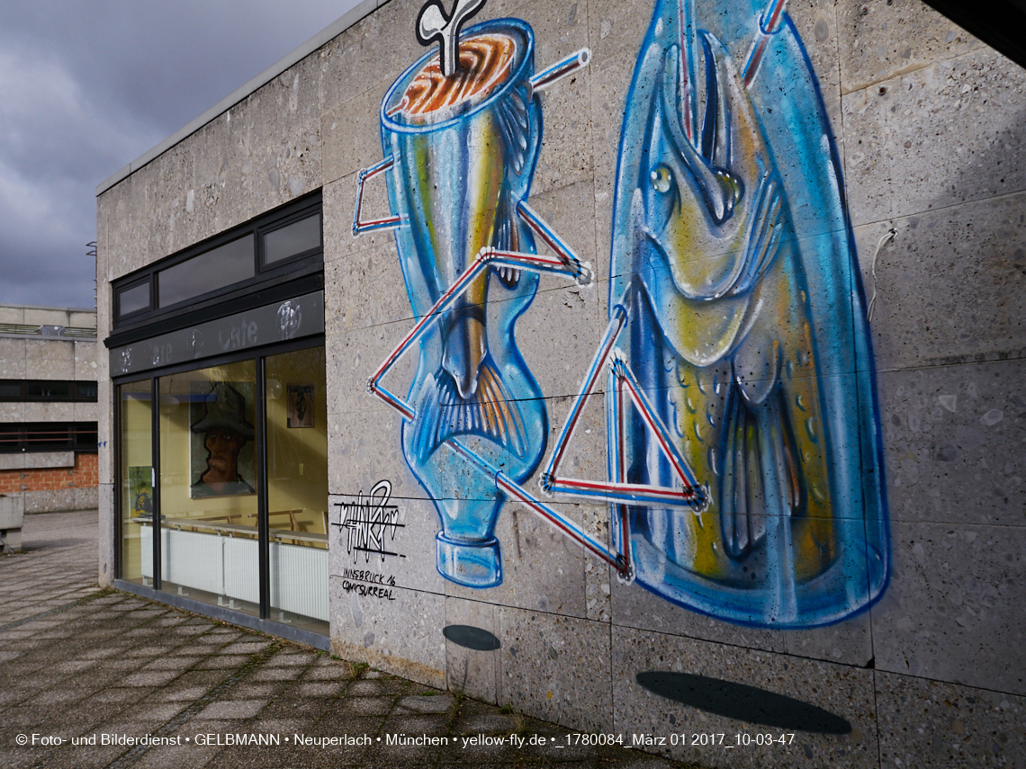 01.03.2017 - die Abrissbaustelle Quiddezentrum in Neuperlach